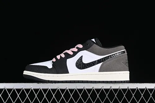 All categories Air Jordan Jordan series basketball shoes Air Jordan 1 Low Air Jordan 1 Low AJ1 Joe 1 Mocha burst pattern low-top cultural casual sneakers DZ4130-201
